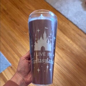 Fantasyland Glitter Tumbler
